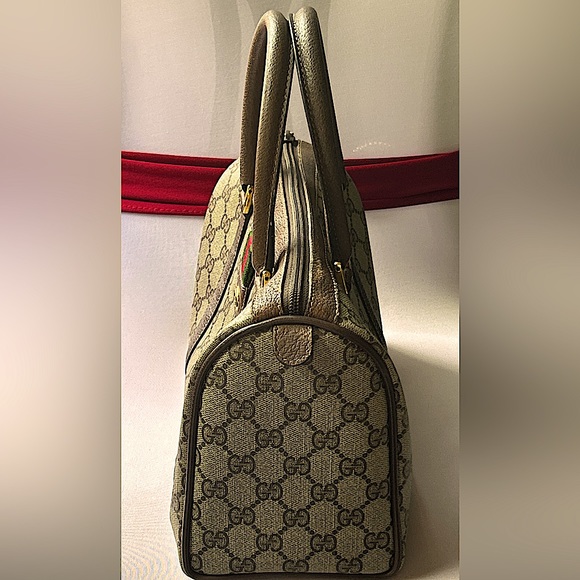 Vintage EUC GUCCI Boston BAG - Picture 6 of 14